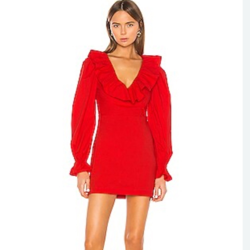 Camila Coelho | Scarlett Alistair Long Sleeve Dress | Sz M
